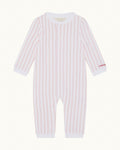 Adore Stripe Romper - Pink
