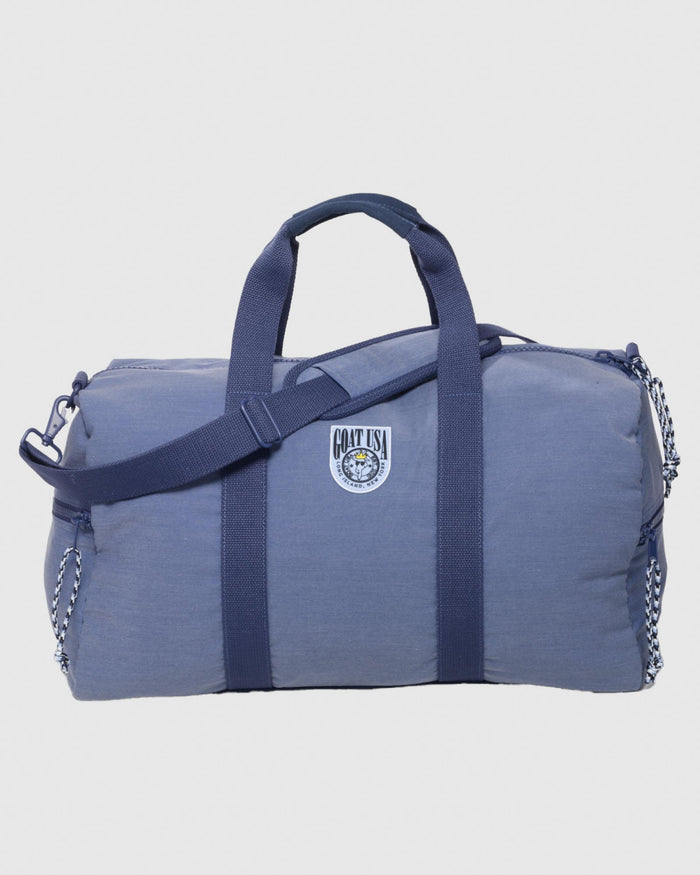 Front view of navy duffle bag#color_navy