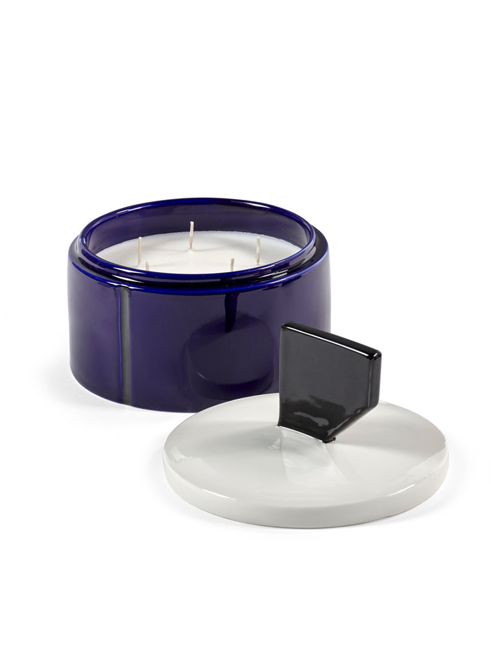 BIG SCENTED CANDLE BLUE