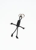 BLACK LANYARD KEY RING