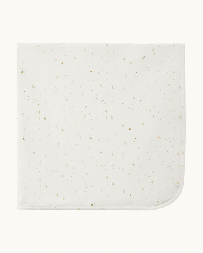 Briss Star & Crown Swaddle Blanket - Natural