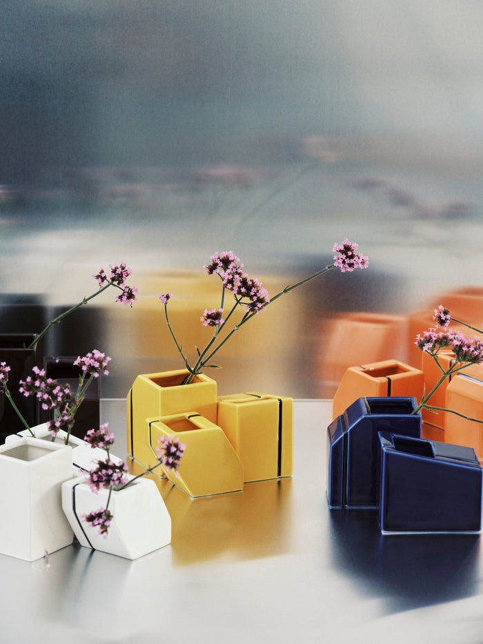 BURGUNDY VASES