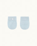Callie Summer Cotton Mittens - Blue