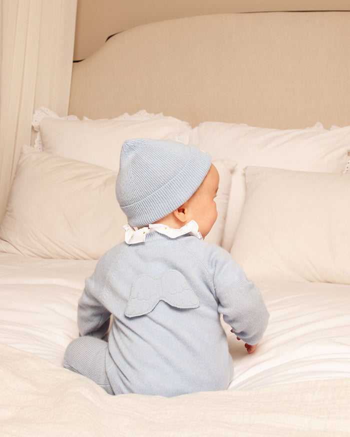 Cashmere Hat - Blue