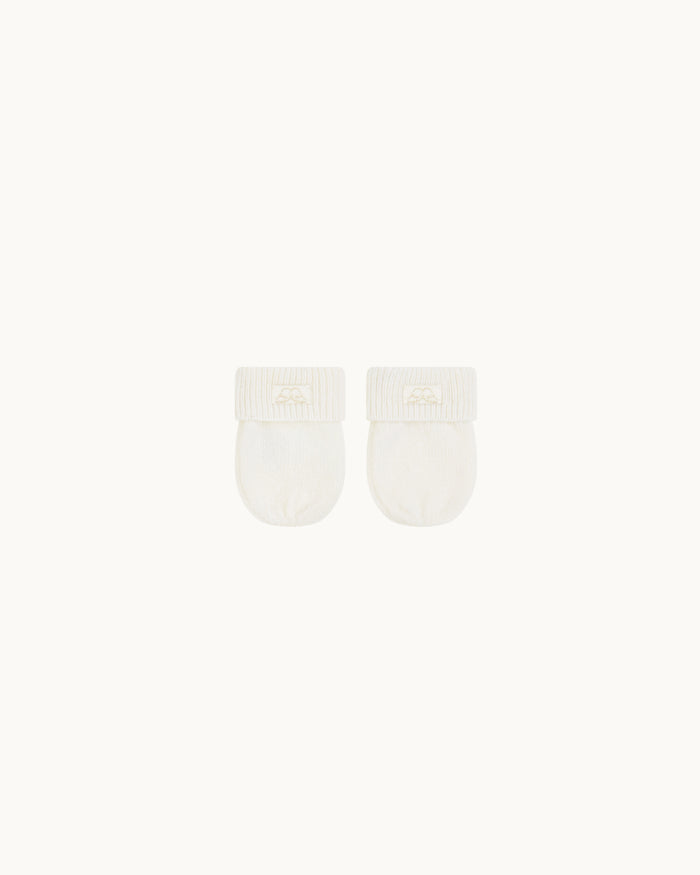 Cashmere Mittens - Ivory