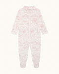 Charles Toile De Jouy Sleepsuit - Pink