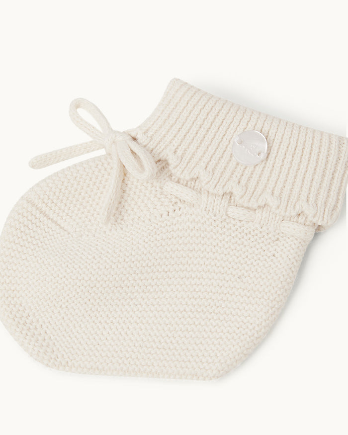 Cordell Summer Cotton Booties - Milky White