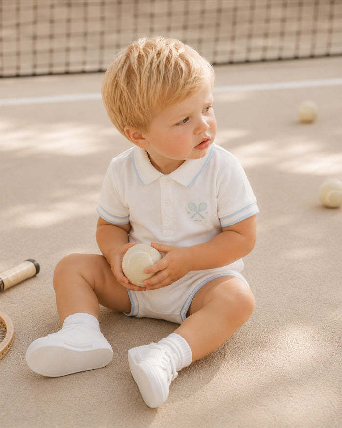 Cory Tennis Baby Romper