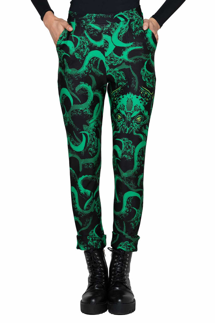 Cthulhu Cuffed Pants