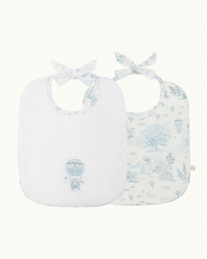 Dax Ody Bib Two Pack - Blue