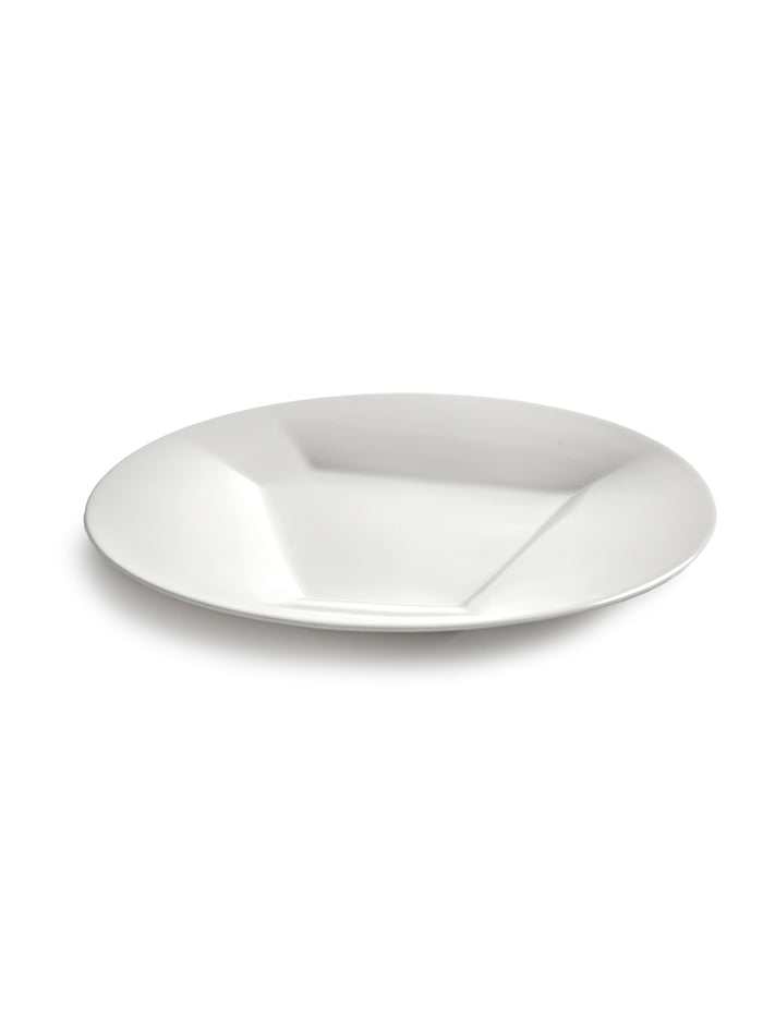 DINNER PLATE 02 SILOS - WHITE