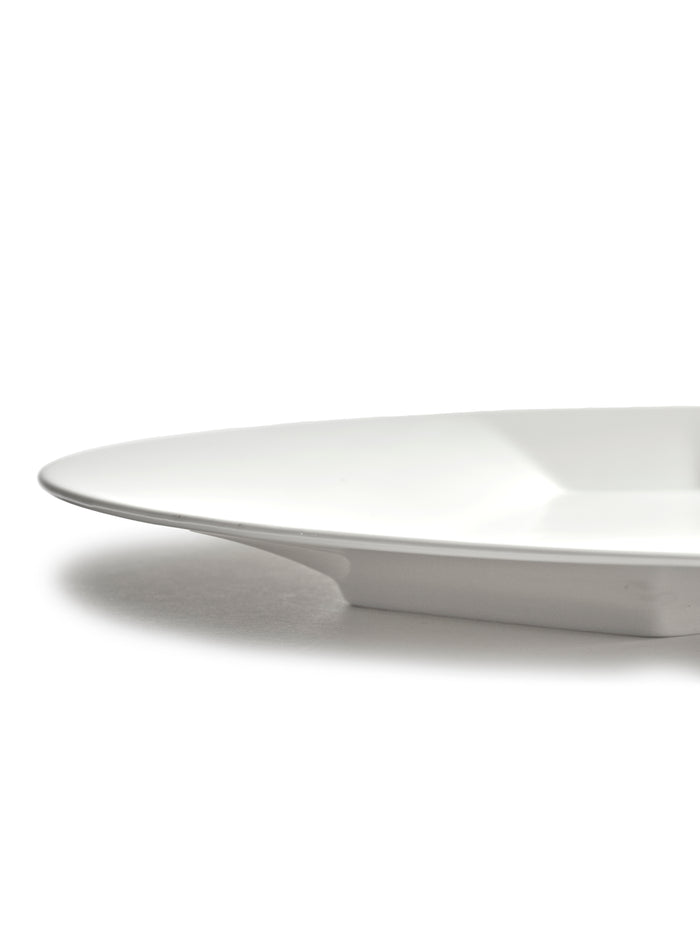DINNER PLATE 02 SILOS - WHITE