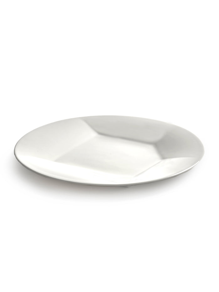 DINNER PLATE 03 SILOS - WHITE