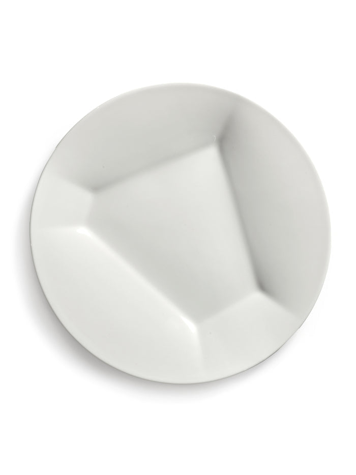 DINNER PLATE 03 SILOS - WHITE