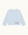 Dion Cashmere/Wool Baby Sweater - Blue