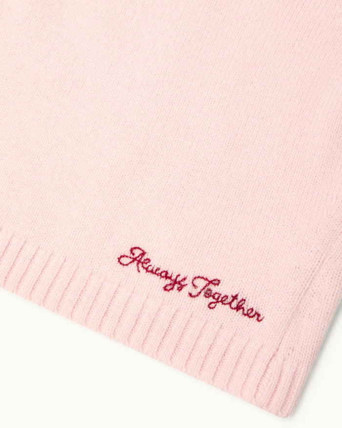 Dion Cashmere/Wool Baby Sweater - Pink