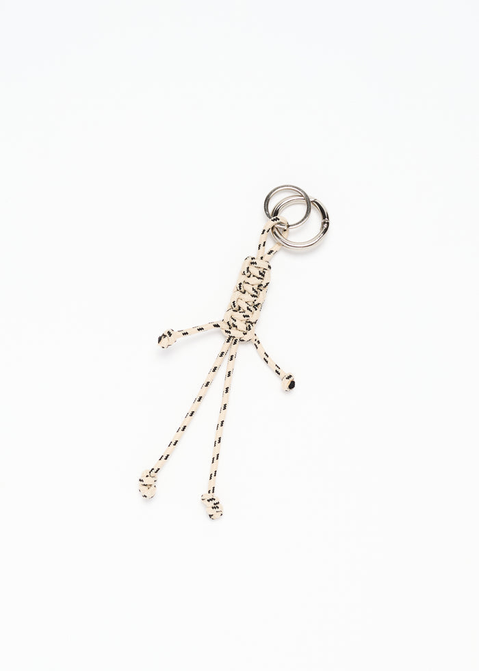 ECRU LANYARD KEY RING