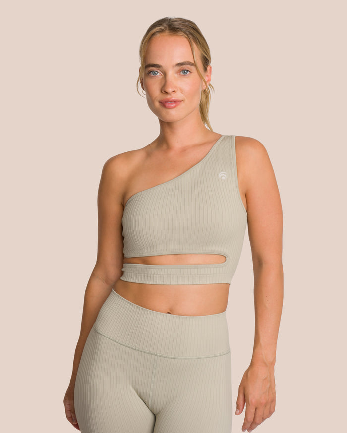 Elodie Asymmetric Set - Tan