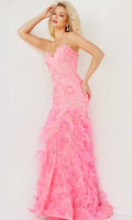 Hot Pink Formal Long Dress 07425 by Jovani