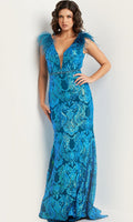 Royal Formal Long Dress 38758 by Jovani