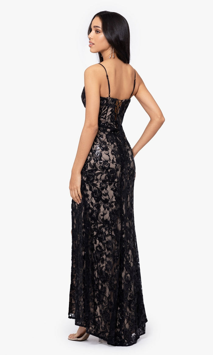 Formal Long Dress 4521BN by Blondie Nites