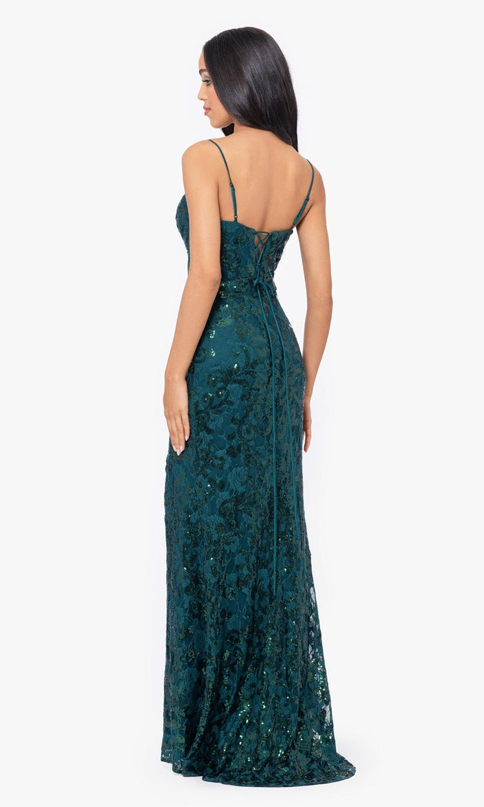 Formal Long Dress 4521BN by Blondie Nites