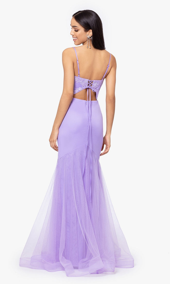 Formal Long Dress 4706BN by Blondie Nites