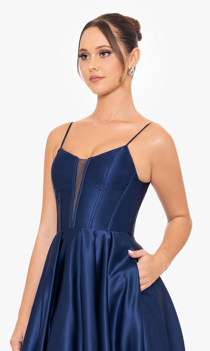 Formal Long Dress 4826BN by Blondie Nites