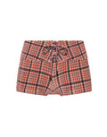 FREDY JAM VELVET CHECK Short