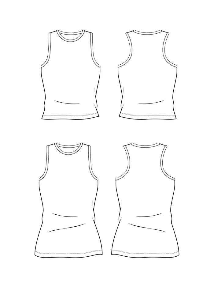 Grown-Up Crew Tank