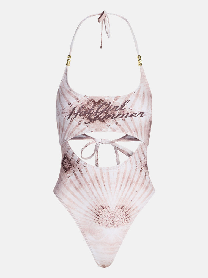 Hot Girl Summer One Piece - Shell Bloom