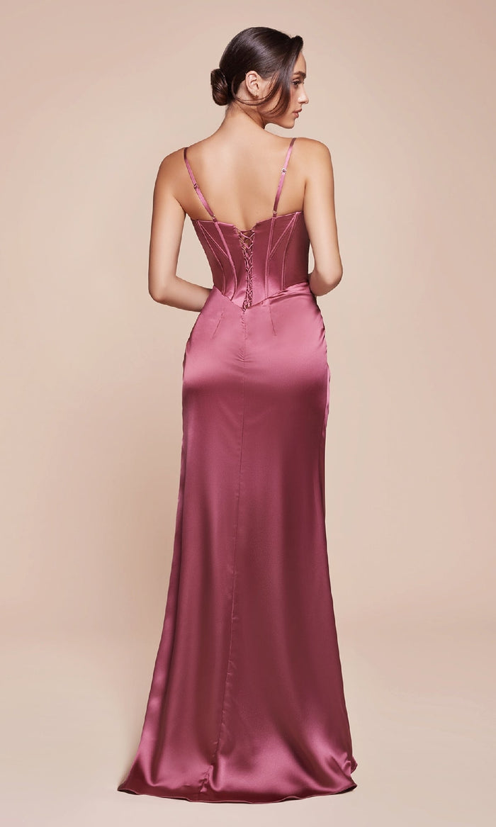 Ladivine Long Formal Dress 7495-1