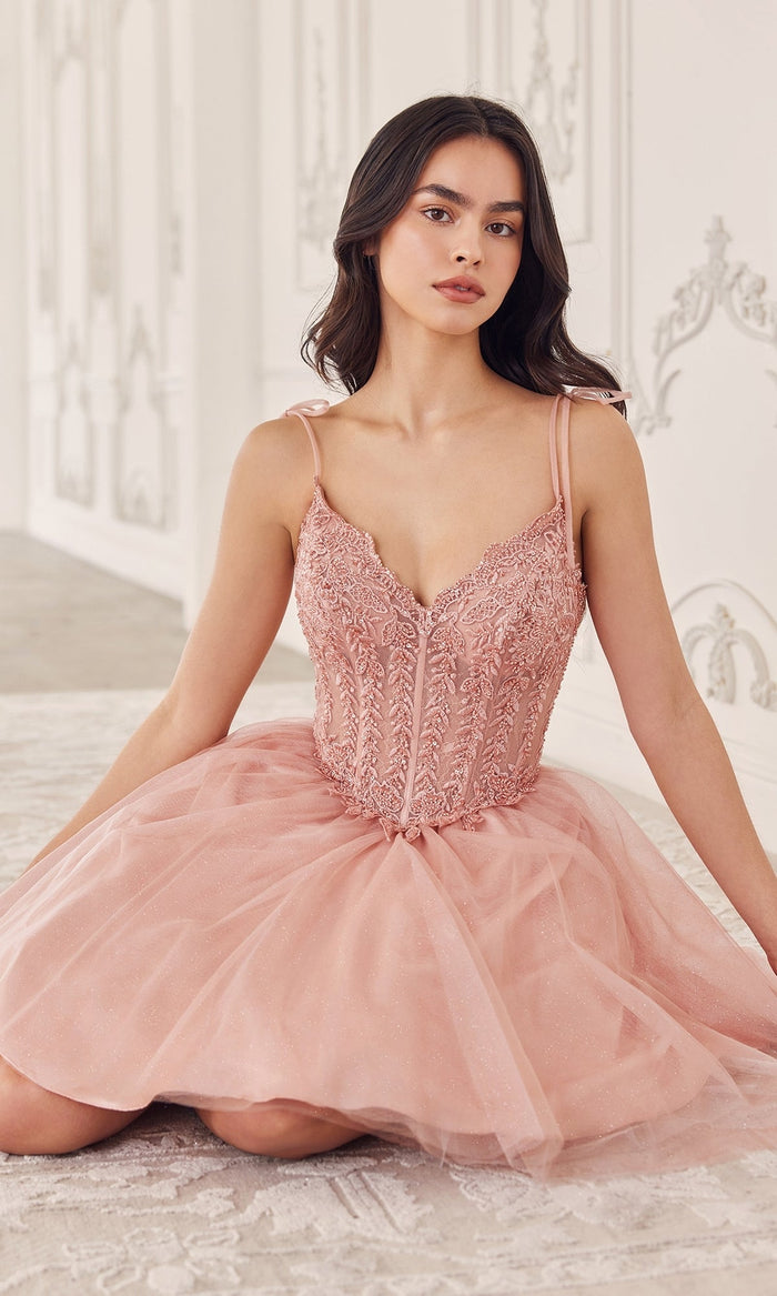 Ladivine Short Party Dress cd0236