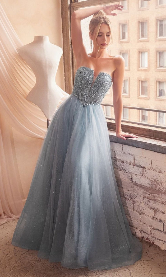 Long Formal Dress CD0217 by Ladivine
