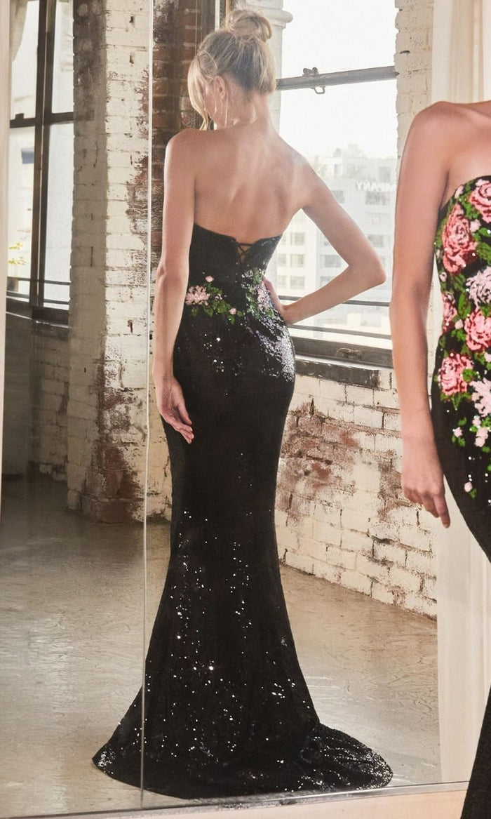 Long Formal Dress CD811 by Ladivine