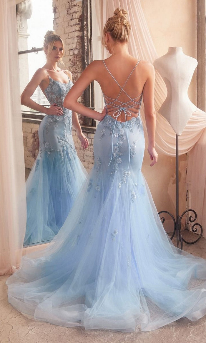 Long Formal Dress D145 by Ladivine