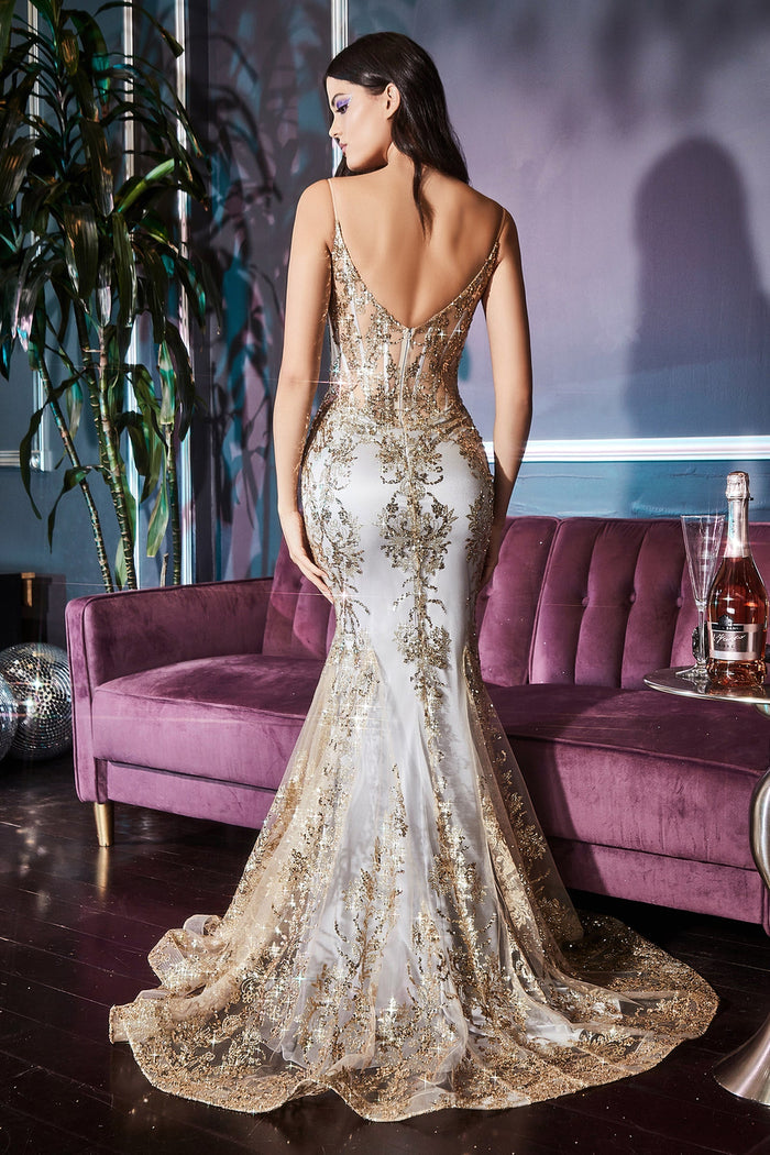 Long Formal Dress J810 by Ladivine
