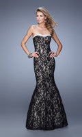 Black Long La Femme Gown 21034
