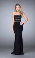 Black Long La Femme Gown 24573