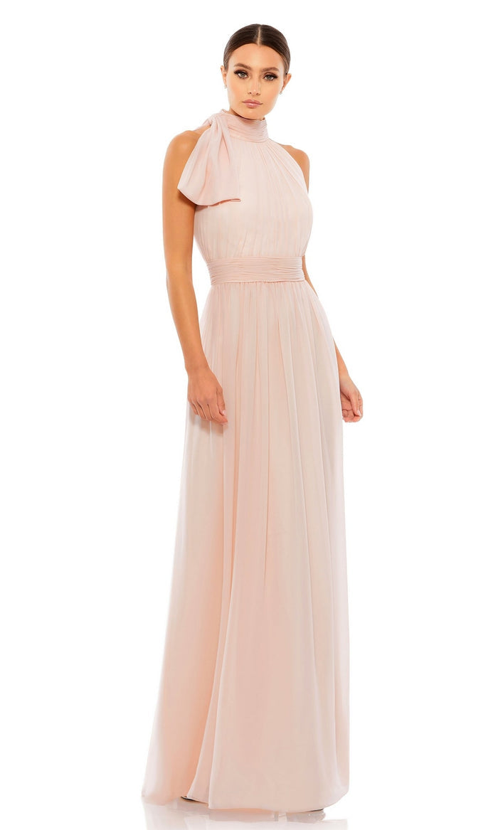Blush Mac Duggal Long Formal Dress 55035