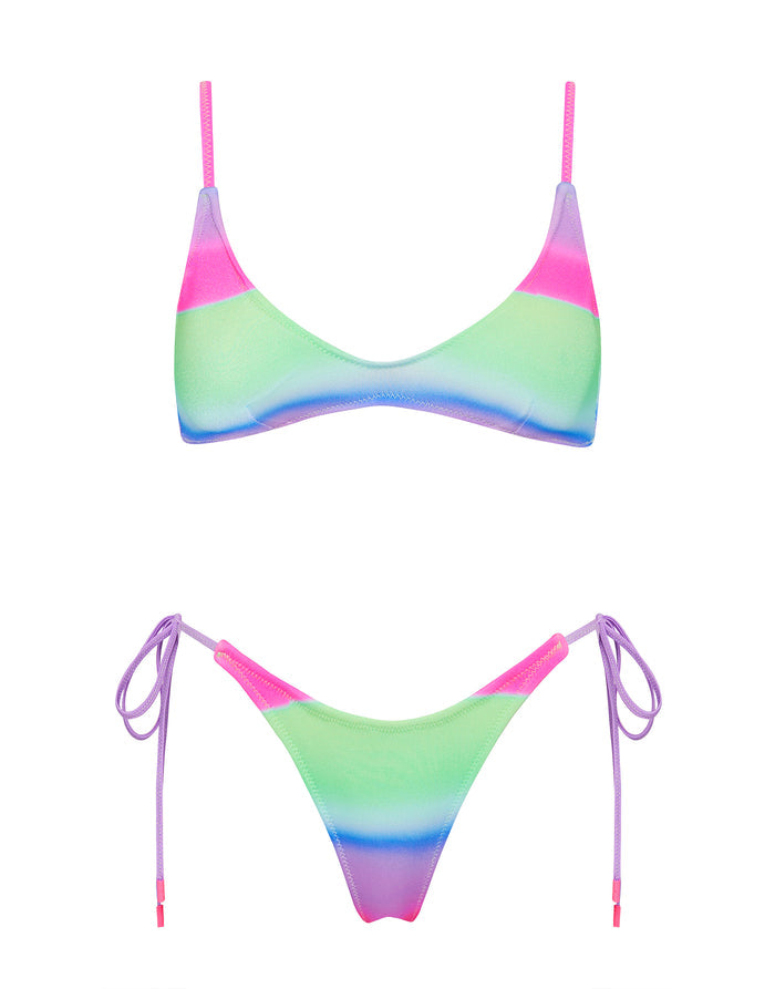 MAIA PADDLE POP OMBRE Scoop Bikini Set
