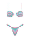 MALA - MULBERRY Textured Balconette Bikini Set