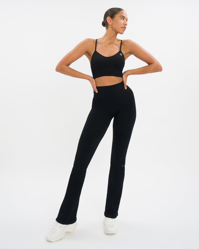 Maya Flared Set - Black