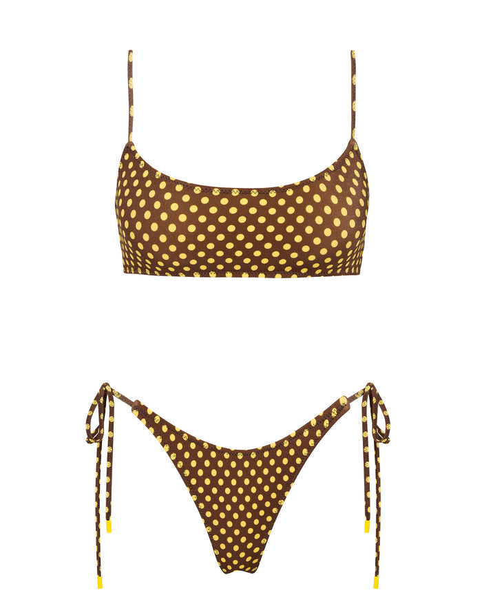 MICA COOKIE Scoop Bikini Set
