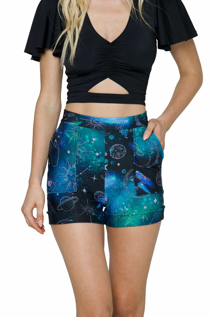 Moon Child Cuffed Shorts