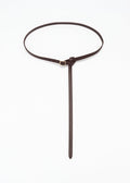 MORO HEAD LEATHER BELT