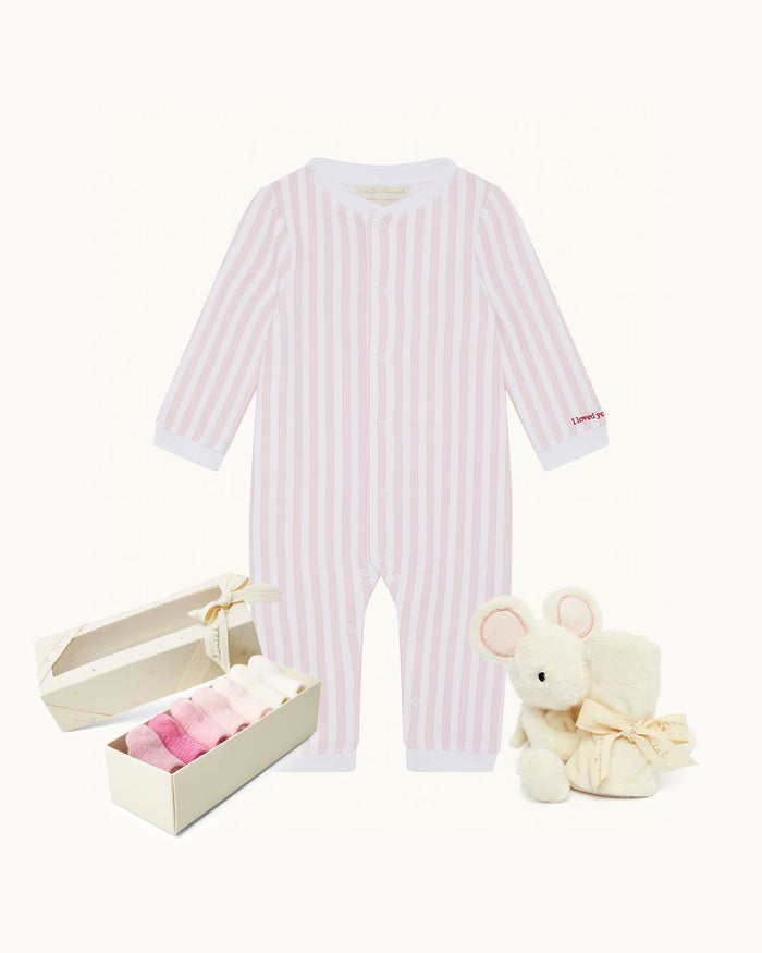 New Baby Girl Gift Set - Pink