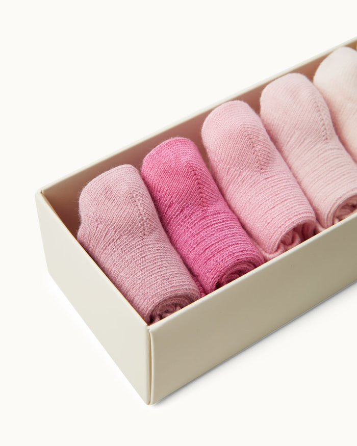 New Baby Girl Gift Set - Pink