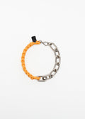 ORANGE CHUNKY CHAIN NECKLACE