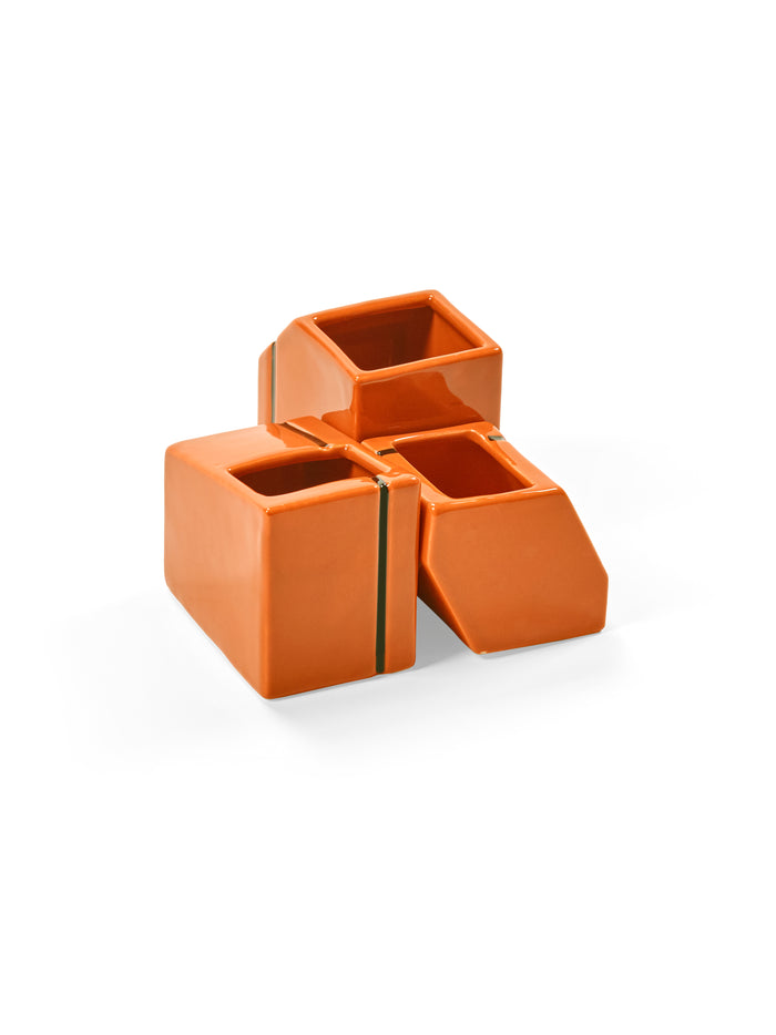 ORANGE VASES